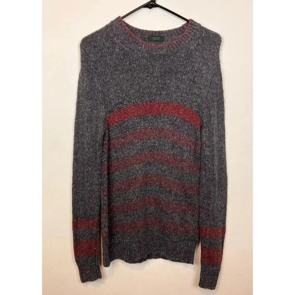 Zanone Sweater Mens Long Sleeves Sz 48